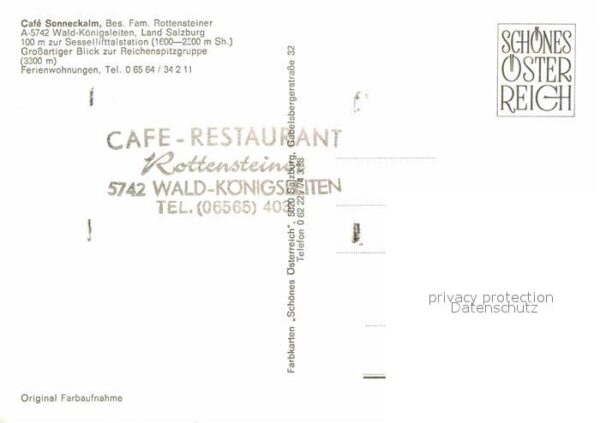 Koenigsleiten Cafe Sonneckalm Terrasse Gaststube – Bild 2