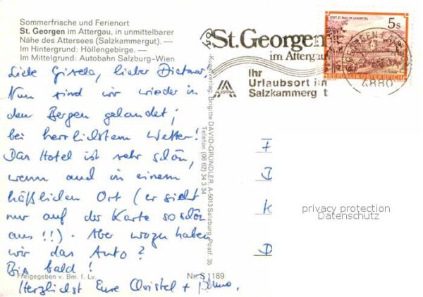 St Georgen Attergau Fliegeraufnahme mit Attersee und Höllen – Bild 2