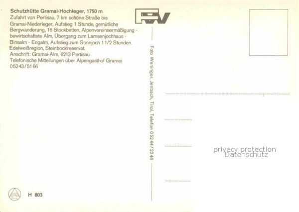 Pertisau Achensee Schutzhütte Gramai Hochleger – Bild 2