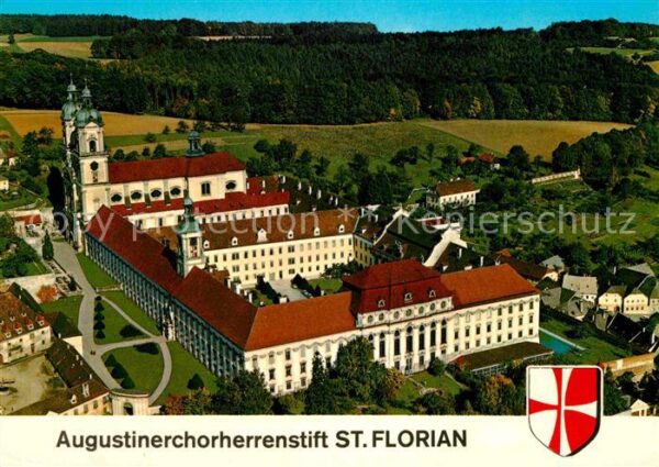 St Florian Augustinerchorherrenstift Fliegeraufnah