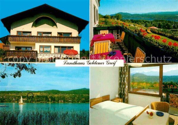 Velden Woerthersee Landhaus Goldener Greif Terrasse Gästez