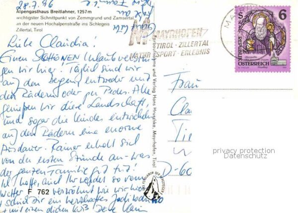 Zillertal Tirol Alpengasthaus Breitlahner – Bild 2