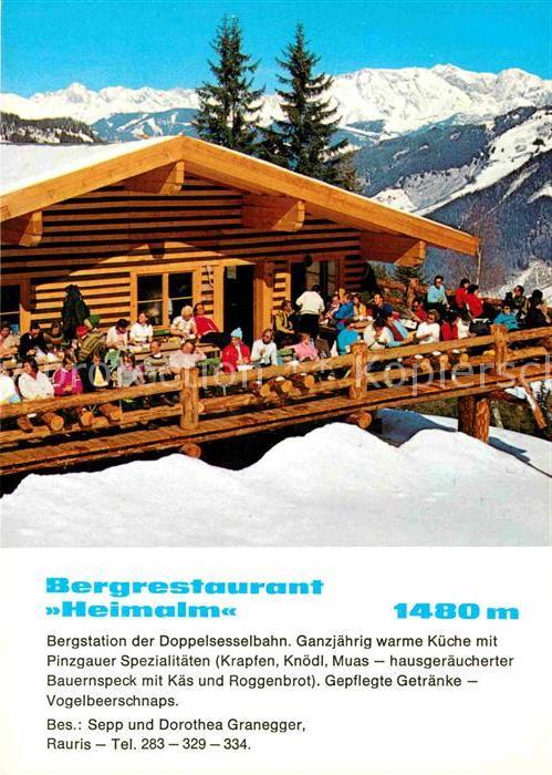 Rauris Bergrestaurant Heimalm