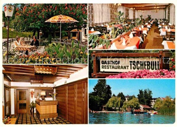 Egg Faakersee Gasthof Restaurant Tschebull Terrasse S