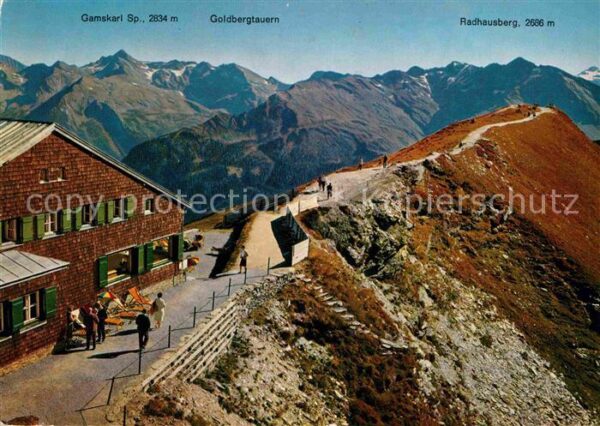 Badgastein Berghotel Stubnerkogel mit Goldbergtaue