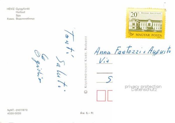 Heviz Gyögyfürdo – Bild 2