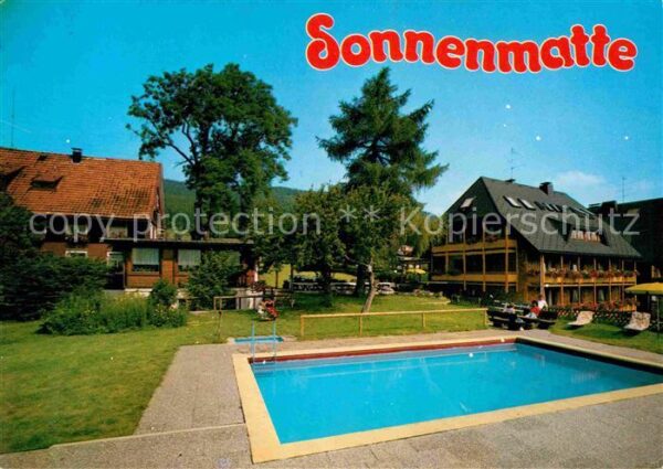 Titisee Gasthof Pension Sonnenmatte Freibad