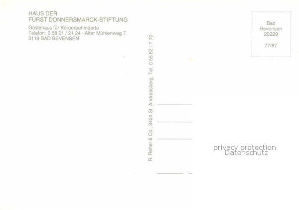 Bad Bevensen Haus der Fürst Donnersmark Stiftung – Bild 2