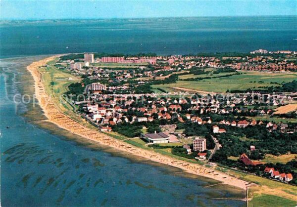 Cuxhaven Nordseebad mit Duhnen Döse und Grimmershorn Fliege