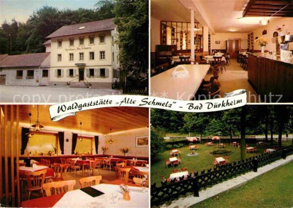 Bad Duerkheim Waldgaststätte Alte Schmelz Gastraum Th