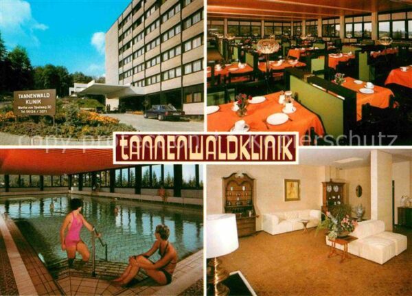 Bad Schwalbach Tannenwaldklinik Speisesaal Hallenbad A