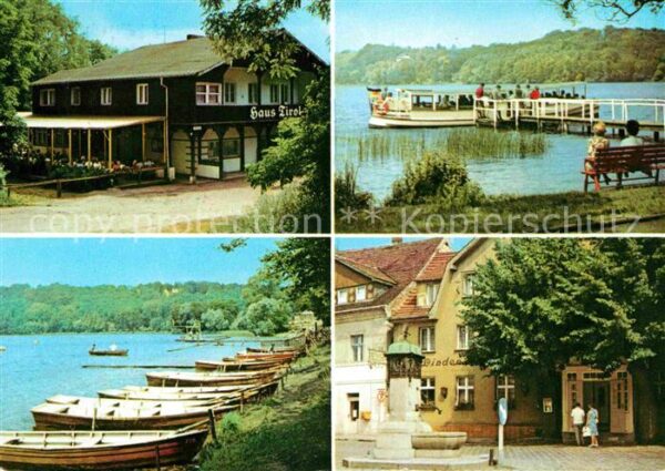 Buckow Maerkische Schweiz FDGB Milchbar Haus Tirol Schermützelsee