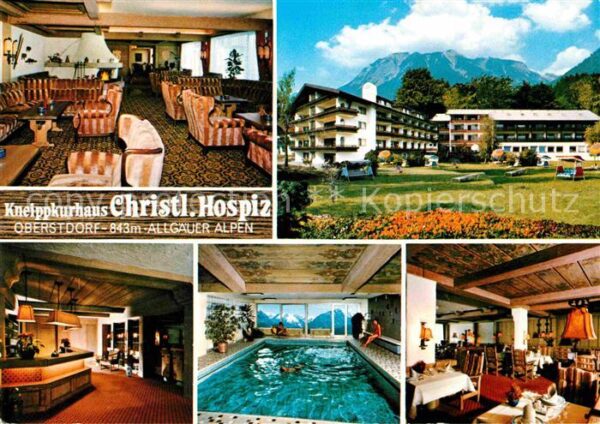 Oberstdorf Kneippkurhaus Christl Hospiz Bar Hallen