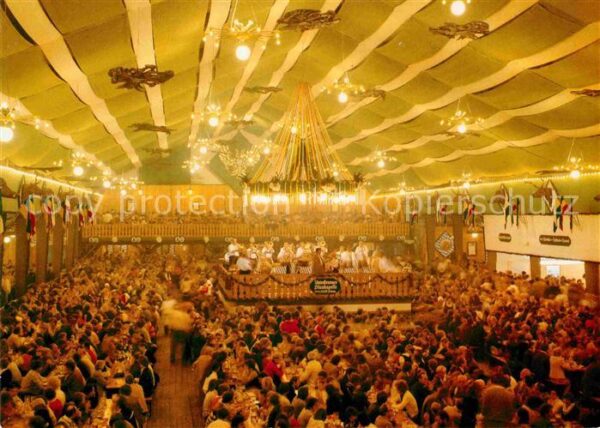 Muenchen Oktoberfest Armbrustschützenzelt Innena