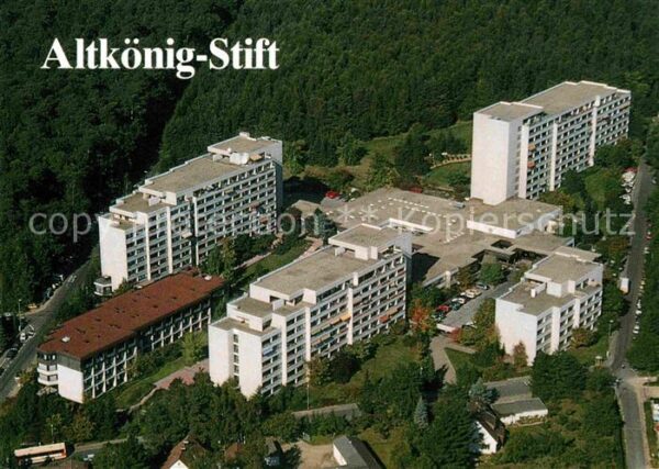 Kronberg Taunus Altkönig Stift Fliegeraufnahme