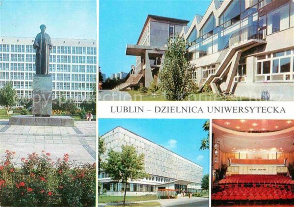 Lublin Lubelskie Dzielnica Uniwersytecka