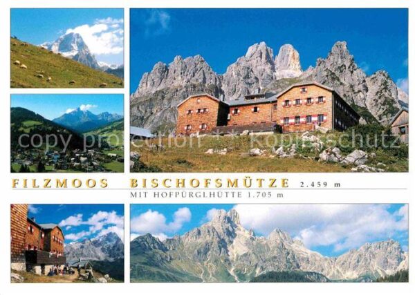 Filzmoos Hofpürglhütte Bischofsmütze