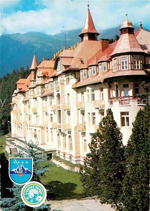 Vysoke Tatry Tatranska Lomnica Grand Hotel Praha