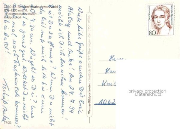 St Blasien Fliegeraufnahme – Bild 2