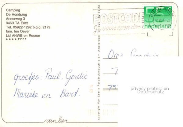 Eext Camping De Hondsrug Details – Bild 2