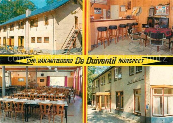 Nunspeet Chr Vakantieoord De Duiventil Bar Gastr