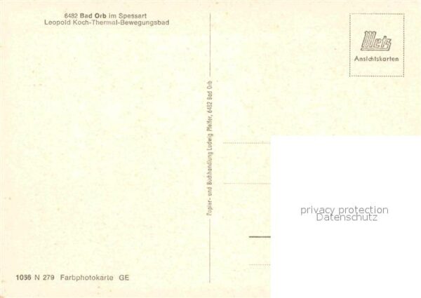 Bad Orb Leopold Koch Thermal Bewegungsbad – Bild 2