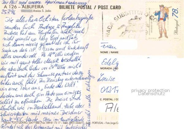 Albufeira Areias S Joao Fliegeraufnahme – Bild 2