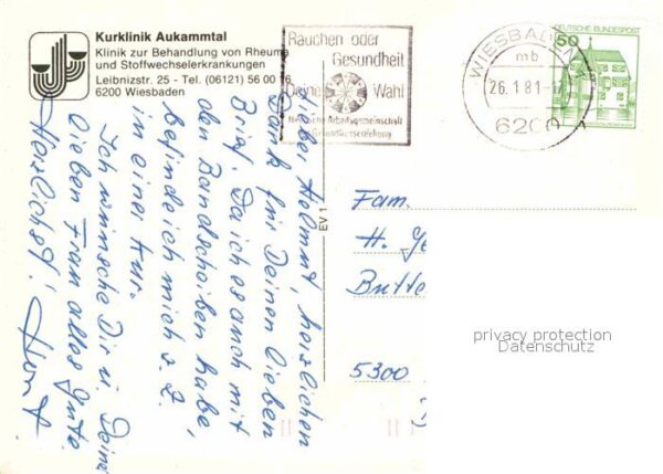 Wiesbaden Kurklinik Aukammtal Gast und Aufenthalt – Bild 2