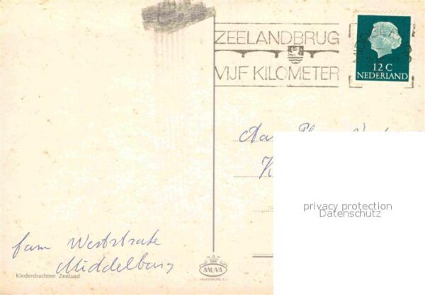 Zeeland Niederlande Klederdrachten – Bild 2