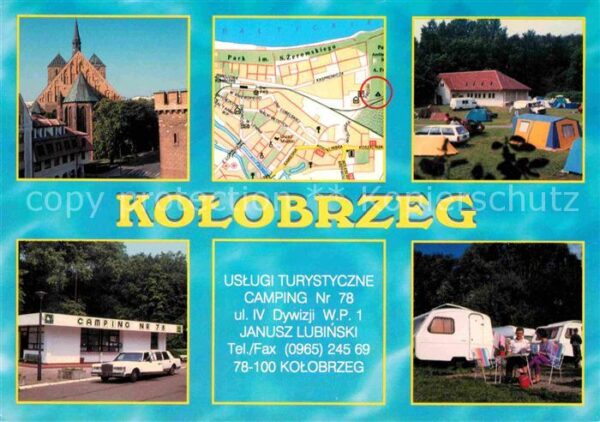 Kolobrzeg Polen Camping Nr 78 Details Kirche