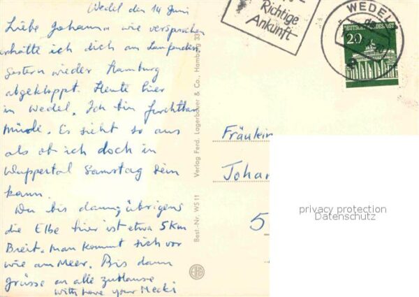 Schulau Wedel Hochhaus am Bahnhof Hafen Fährhausterra – Bild 2