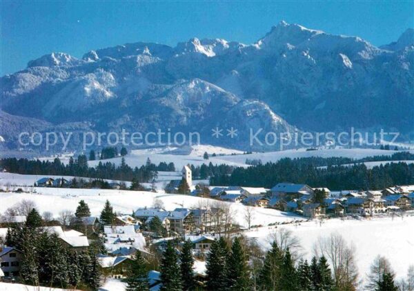 Hopfen See mit Kenzen Hochgebirge Tegelberg und Ho