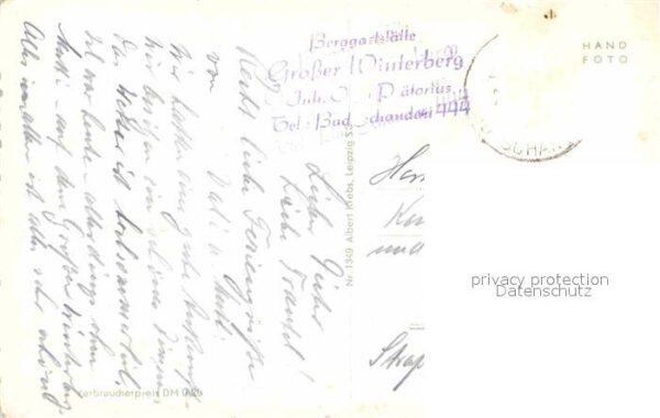 Bad Schandau Berghotel Grosser Winterberg Panorama – Bild 2