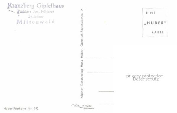 Mittenwald Bayern Kranzberghaus – Bild 2