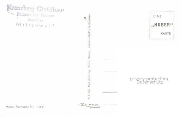 Mittenwald Bayern Kranberg Gipfelhaus – Bild 2