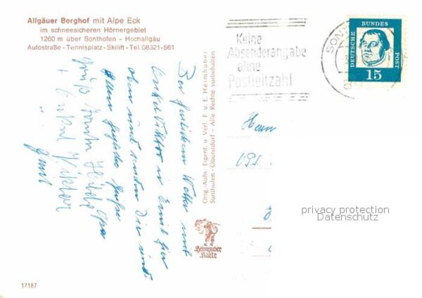 Sonthofen Oberallgaeu Allgäuer Berghof – Bild 2