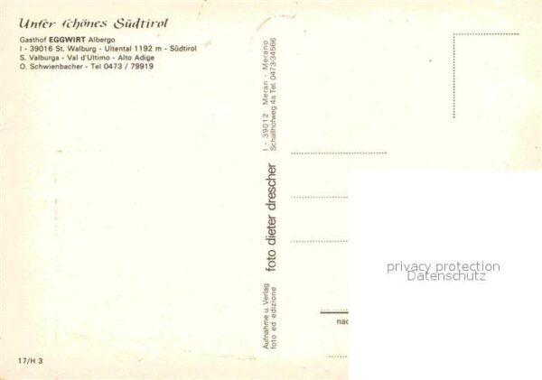 St Walburg Suedtirol Gasthof Eggwirt – Bild 2