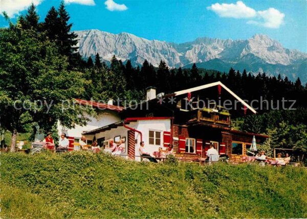 Garmisch-Partenkirchen Bergwirtschaft Gamshütte