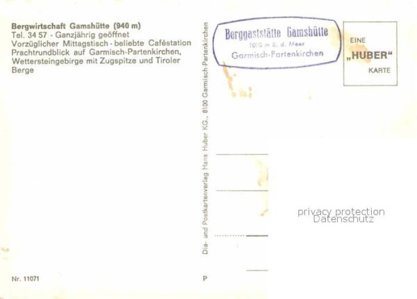 Garmisch-Partenkirchen Bergwirtschaft Gamshütte – Bild 2