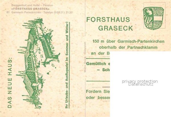 Garmisch-Partenkirchen Hotel Försthaus Graseck – Bild 2
