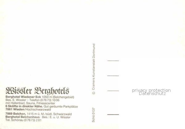 Wieden Schwarzwald Hotel Belchenhaus – Bild 2