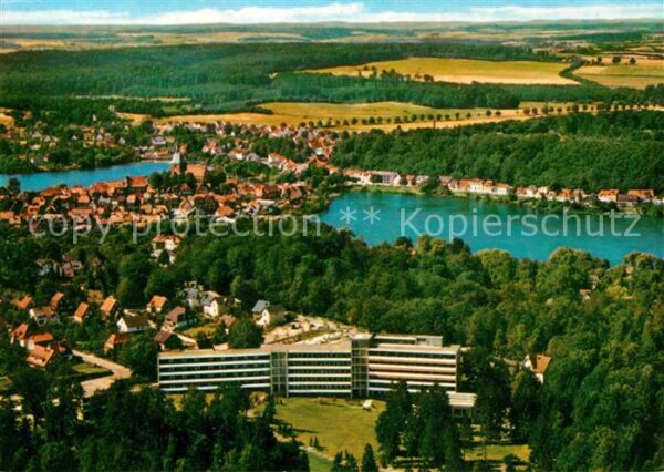 Moelln Lauenburg Fliegeraufnahme Sanatorium Föhrenkamp