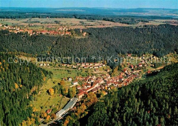 Bad Teinach-Zavelstein Fliegeraufnahme