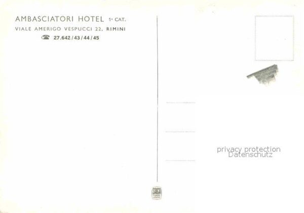 Rimini Hotel Ambasciatori – Bild 2