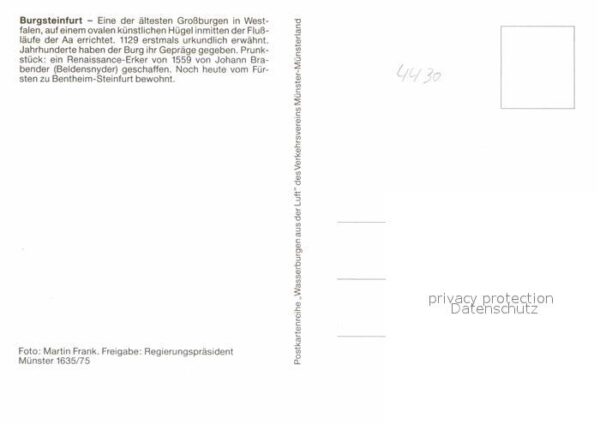 Burgsteinfurt Fliegeraufnahme – Bild 2