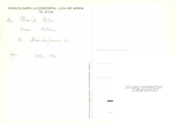 Lana Meran Pension Aussendorfer – Bild 2