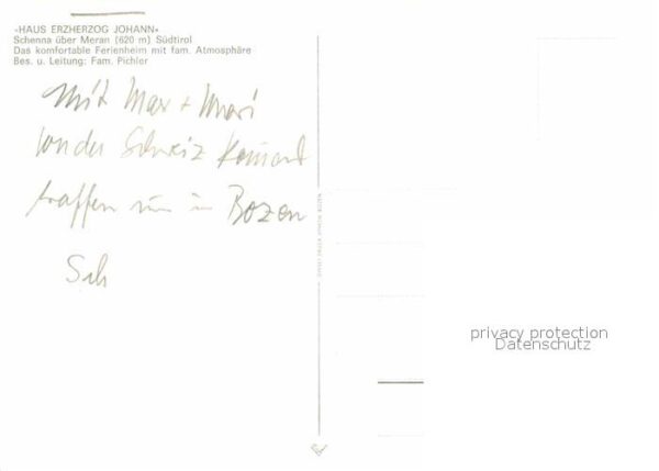 Schenna Meran Haus Erzherzog Johann – Bild 2