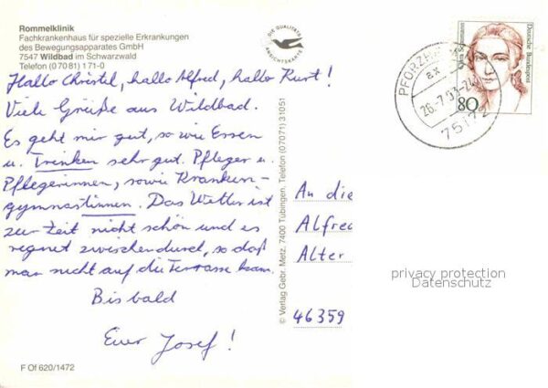 Bad Wildbad Rommelklinik – Bild 2