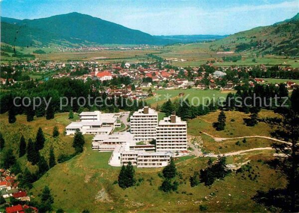 Oberammergau Fliegeraufnahme Rheumaklinik
