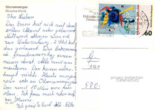 Oberammergau Fliegeraufnahme Rheumaklinik – Bild 2